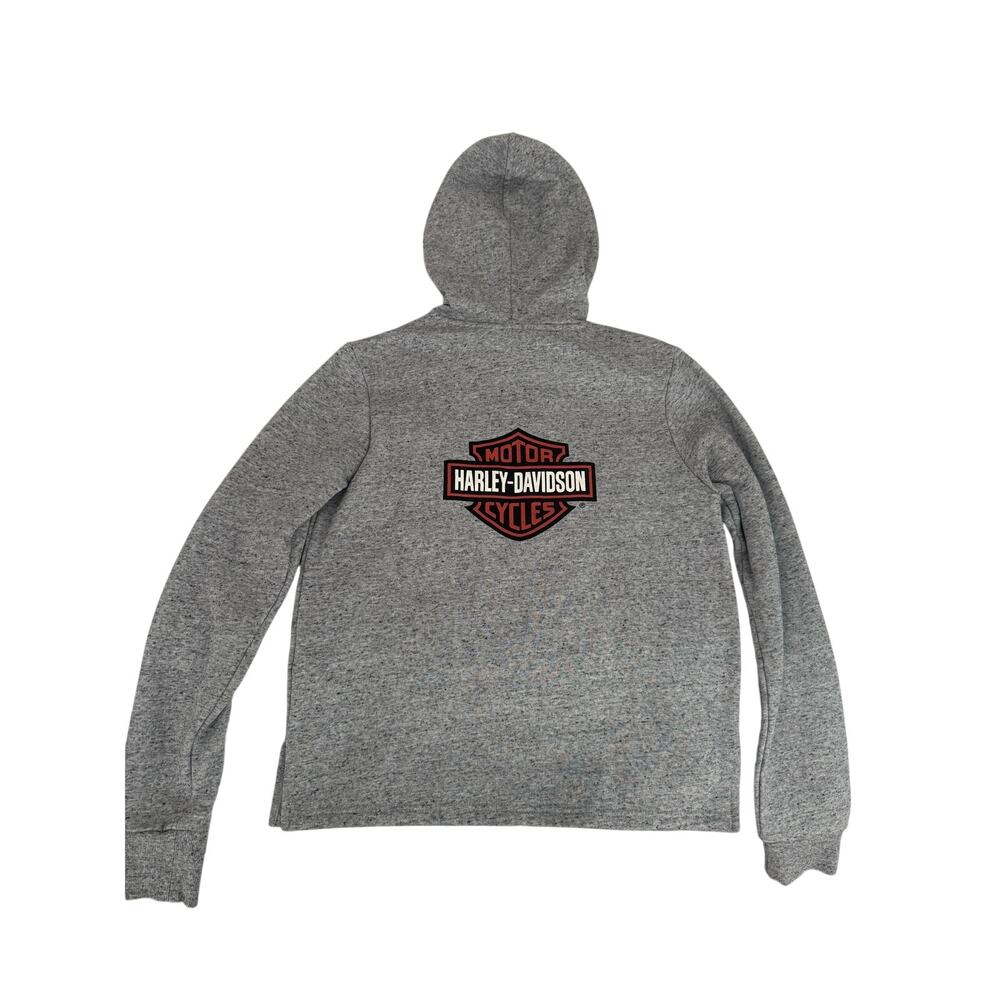 Harley-Davidson Gray Pullover Hoodie Size Small